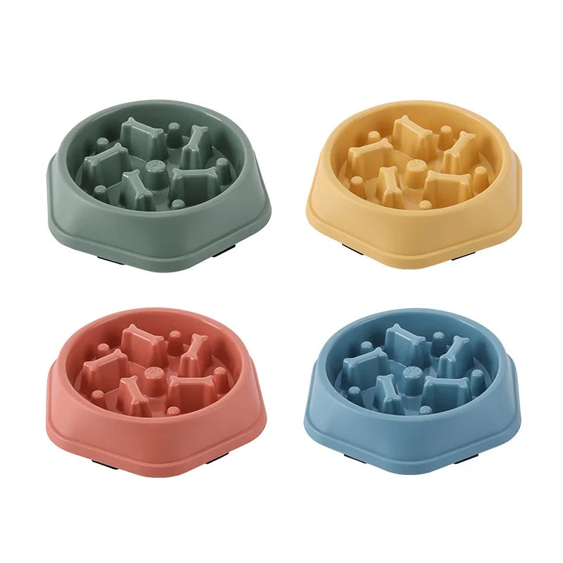 Ikrazi™  Gamelle Anti-Glouton (Os)